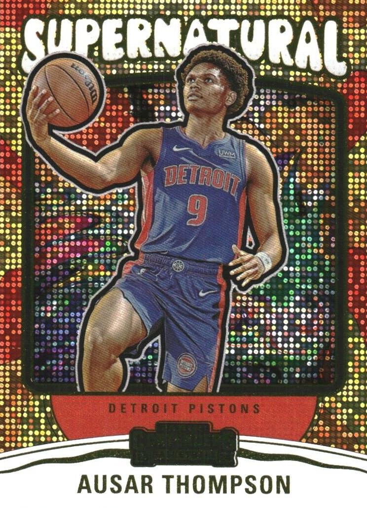 2023 Panini Contenders Basketball Ausar Thompson #8 PSA 10