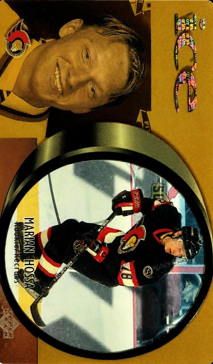 1998 Upper Deck Ice McDonald's Hockey Marian Hossa #McD 23