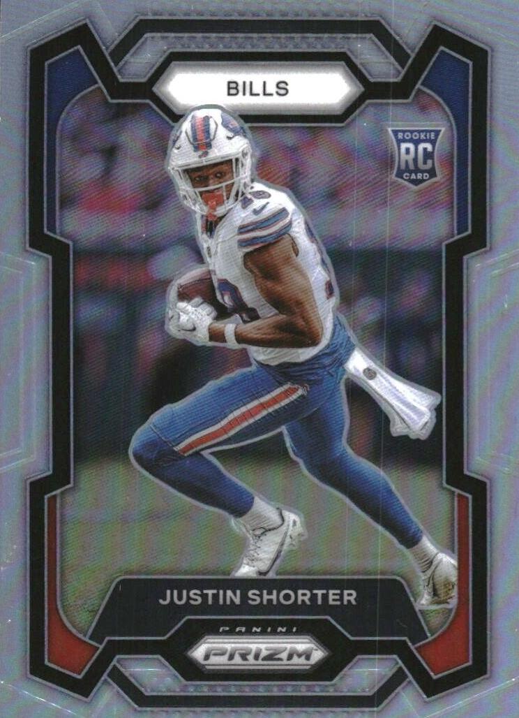 2023 Panini Prizm Football Silver Justin Shorter #310