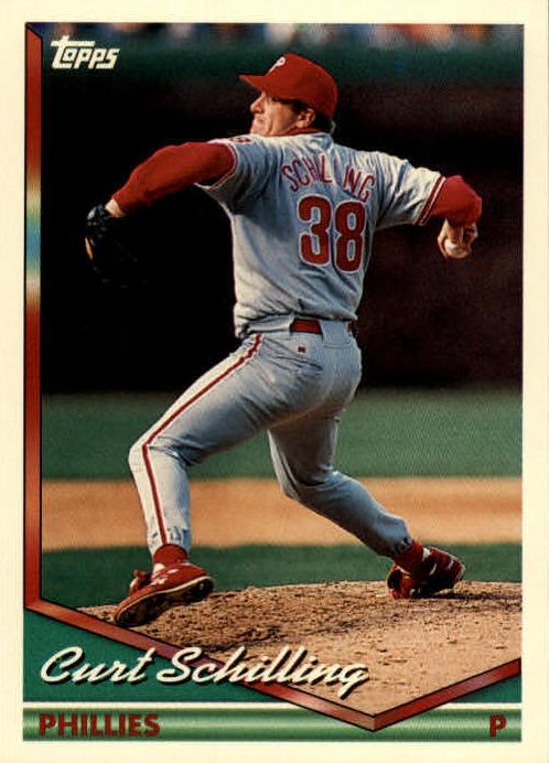 1994 Topps Baseball Curt Schilling #142 PSA 10