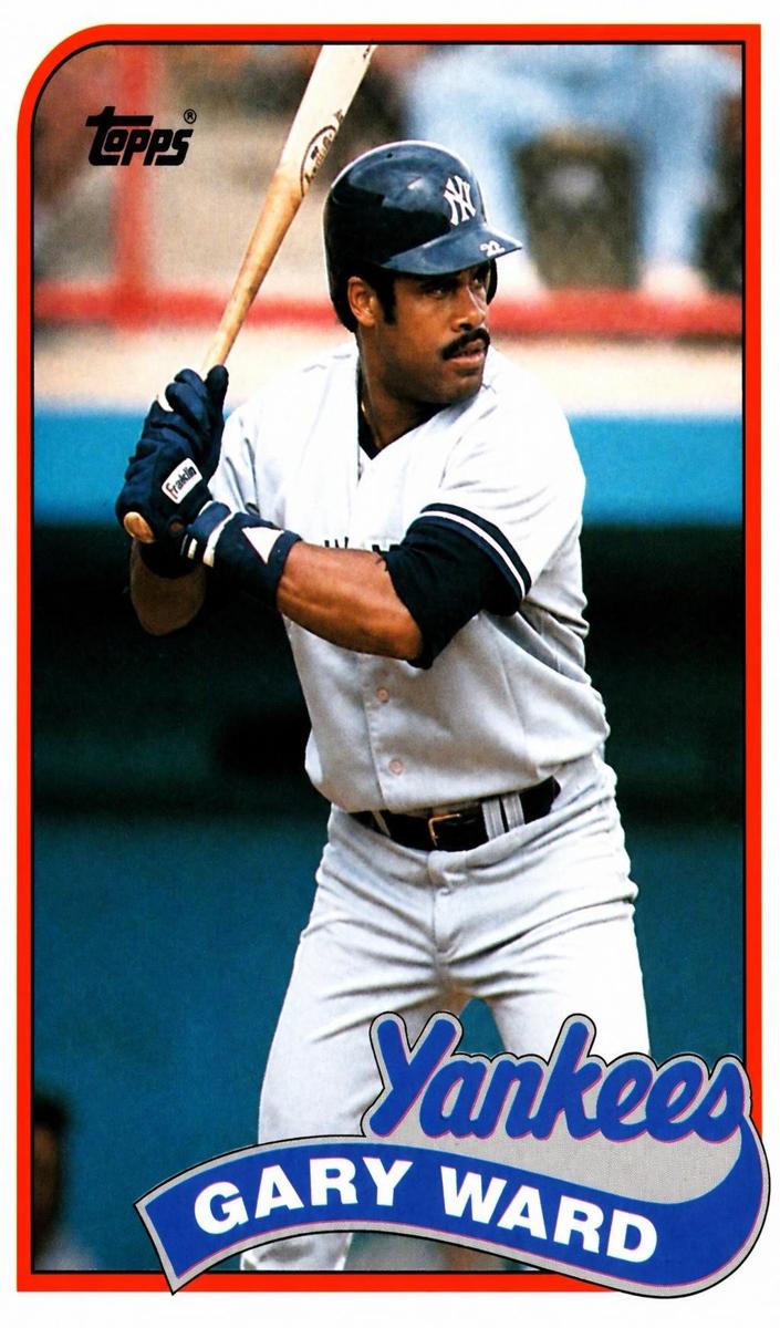 1989 Topps Baseball Gary Ward #302