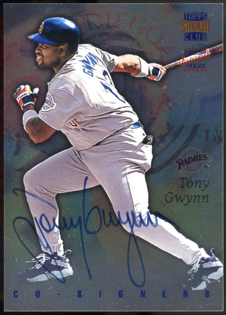 1997 Topps Stadium Club Baseball Tony Gwynn #CO10 PSA 8