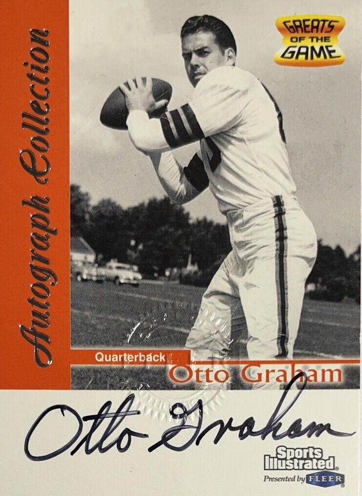 1999 Fleer Sports Illustrated Football Otto Graham #NNO PSA 7