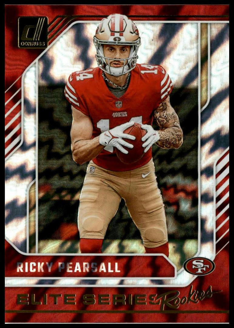 2024 Panini Donruss Football Ricky Pearsall #22 PSA 9