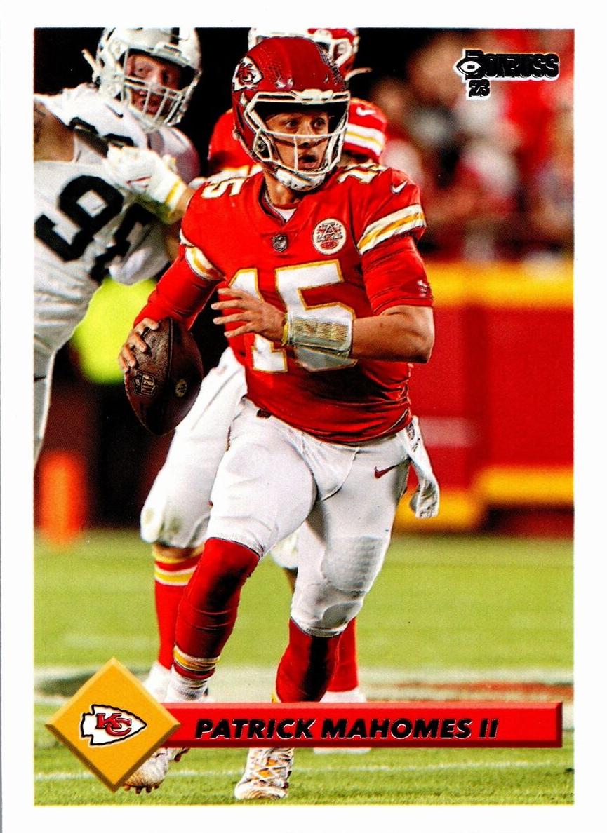 2023 Panini Donruss Football Patrick Mahomes II #R93-5 PSA 9