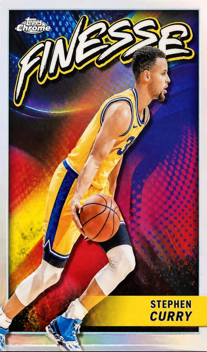 2023 Topps Chrome Basketball Refractor Stephen Curry #F-24