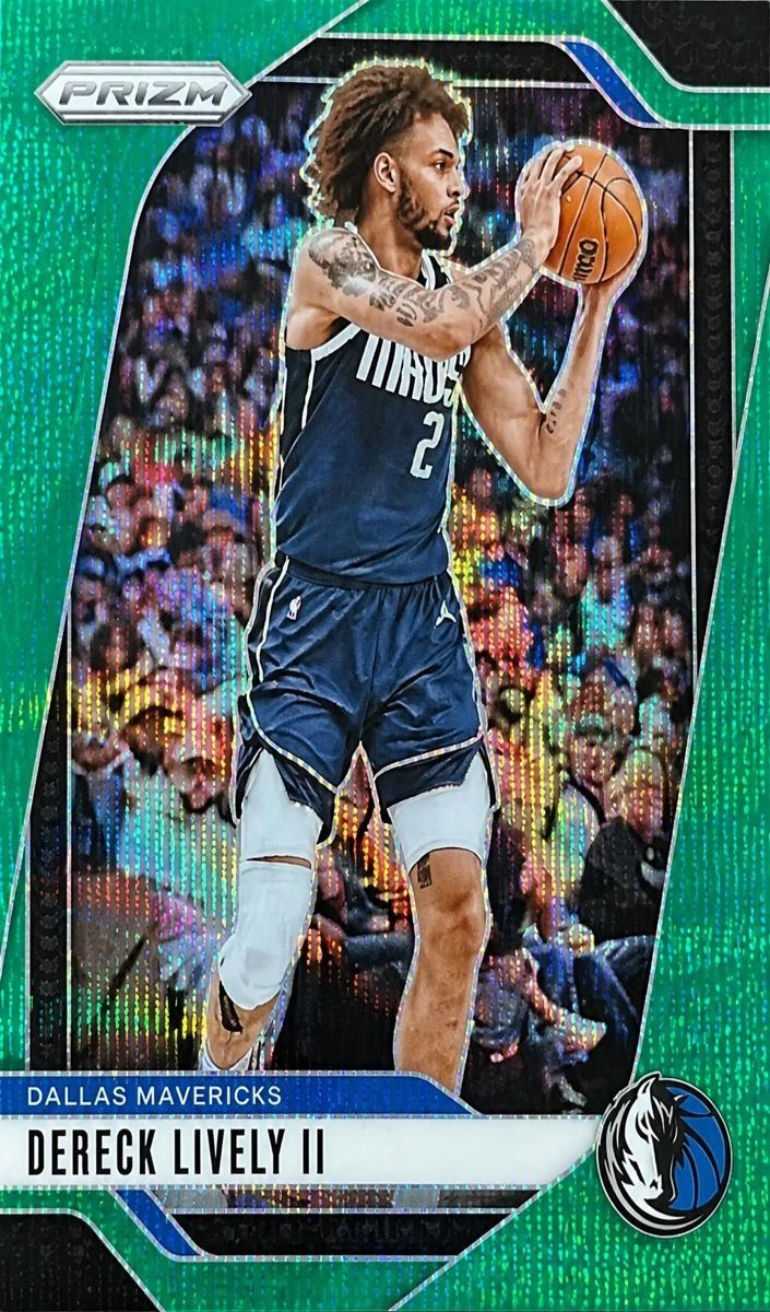 2024 Panini Prizm Basketball Green Wave Dereck Lively II #214