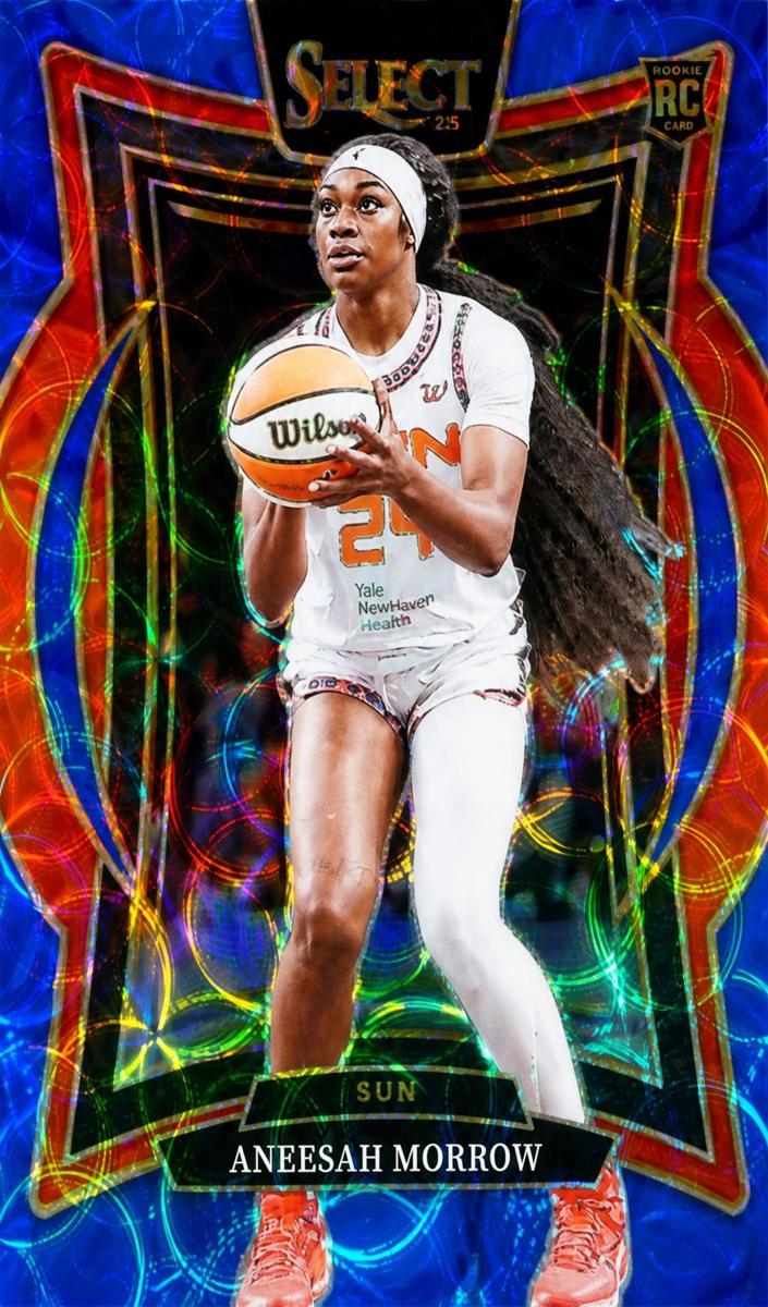 2025 Panini Select WNBA Basketball Blue Scope Aneesah Morrow #42