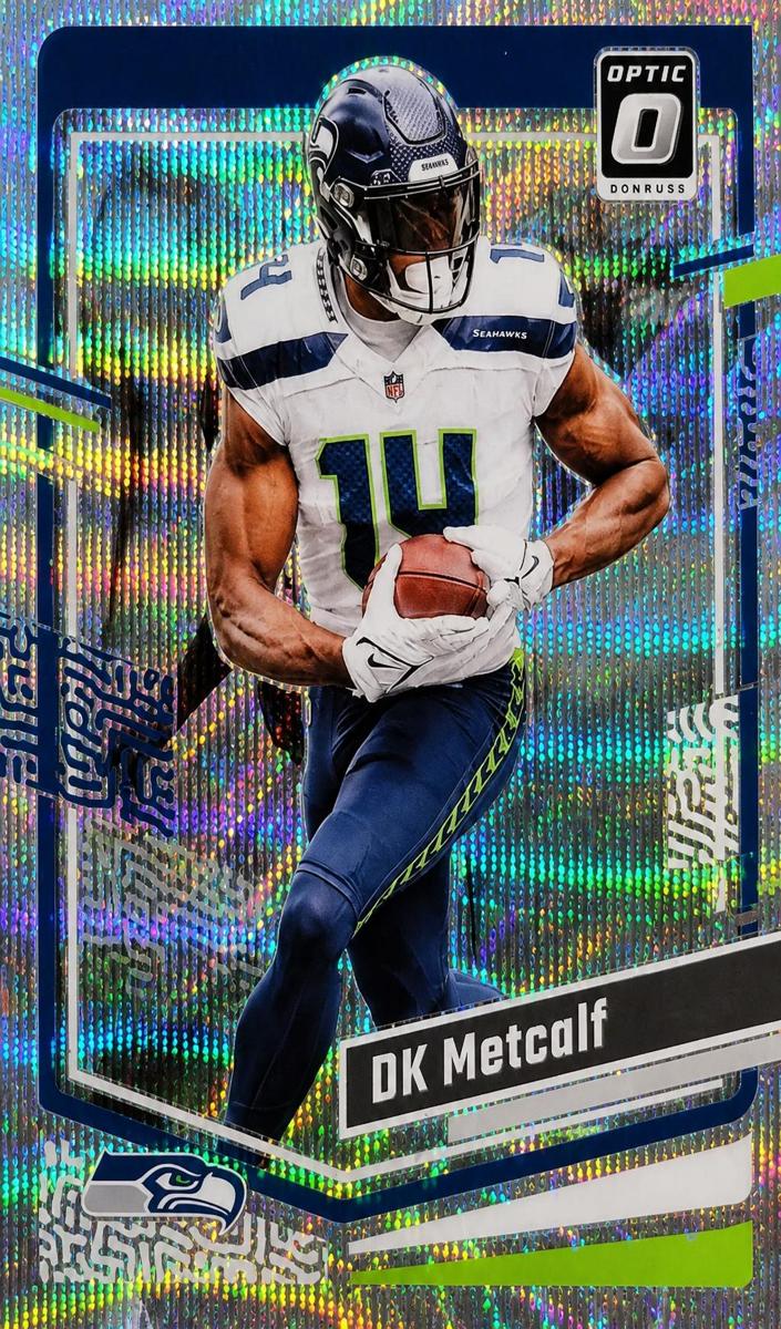 2023 Donruss Optic Football Wave DK Metcalf #175