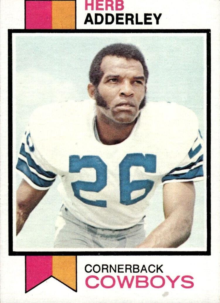 1973 Topps Football Herb Adderley #243 PSA 8.5