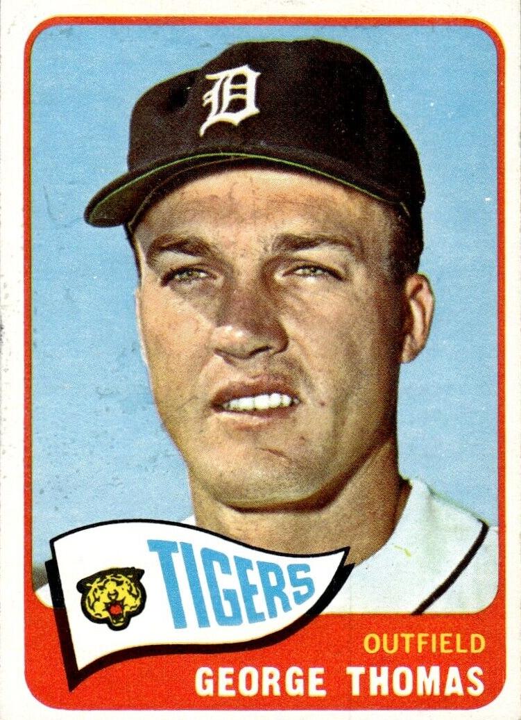 1965 Topps Baseball George Thomas #83 PSA 8.5