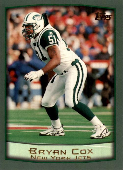 1999 Topps Football Bryan Cox #285