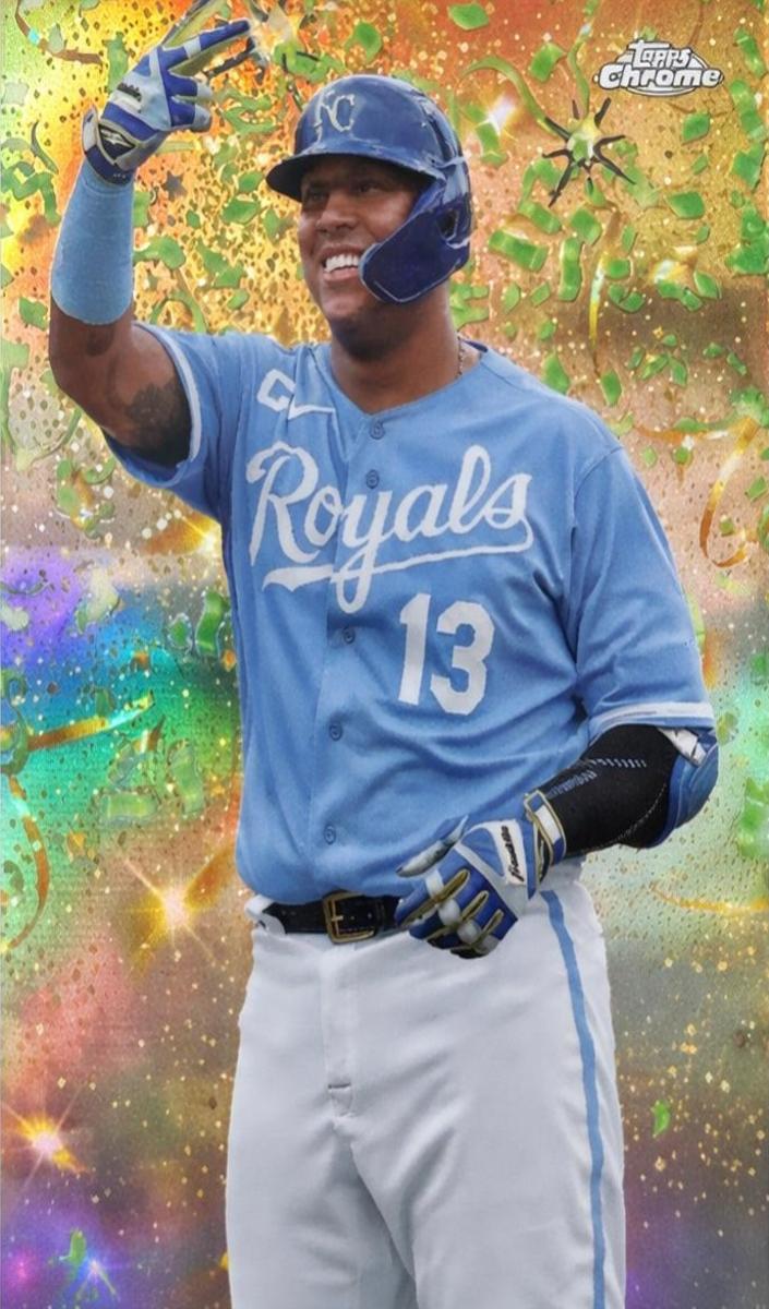 2023 Topps Chrome Update Baseball Salvador Perez #C-17 PSA 9