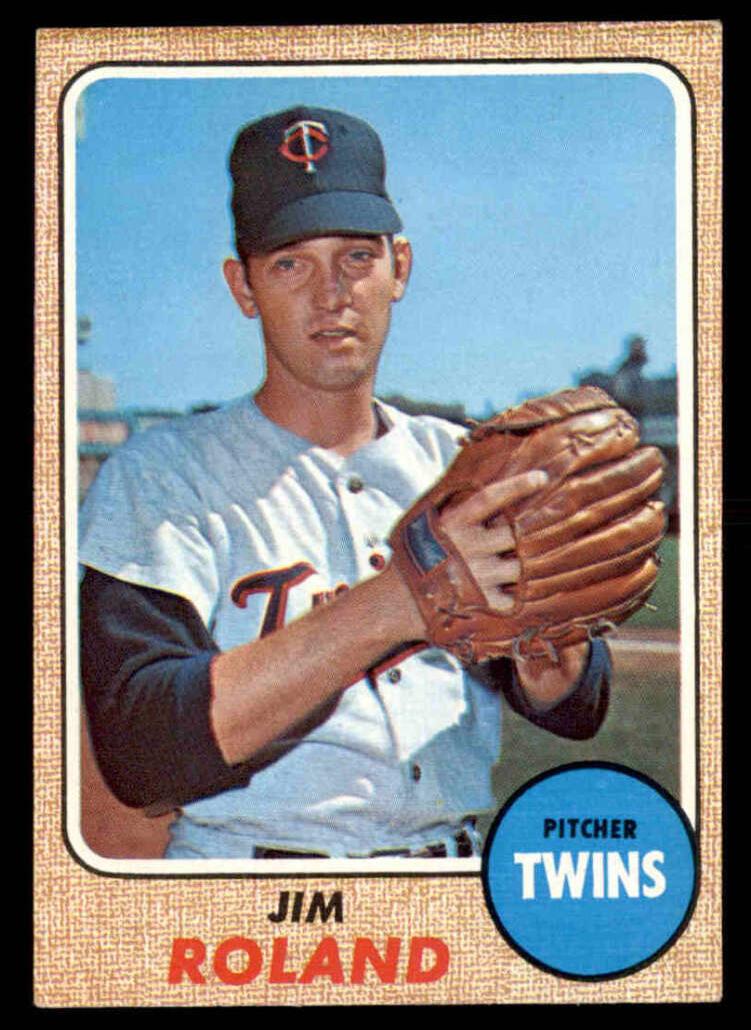 1968 Topps Baseball Jim Roland #276 PSA 7.5