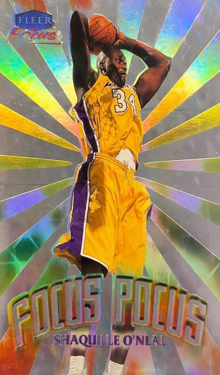1999 Fleer Focus Basketball Shaquille O'Neal #3FP