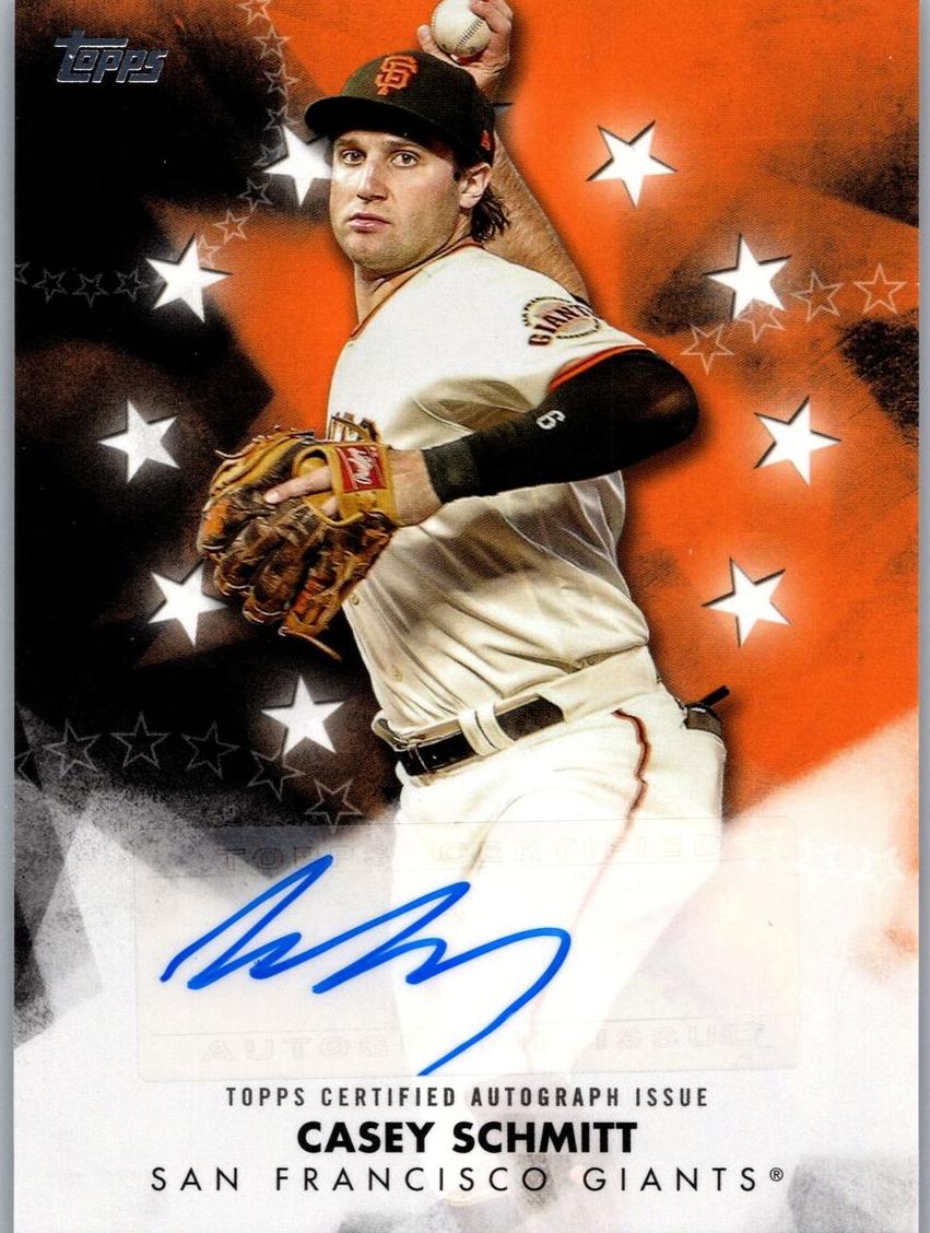 2024 Topps Baseball Casey Schmitt #BSA-CS