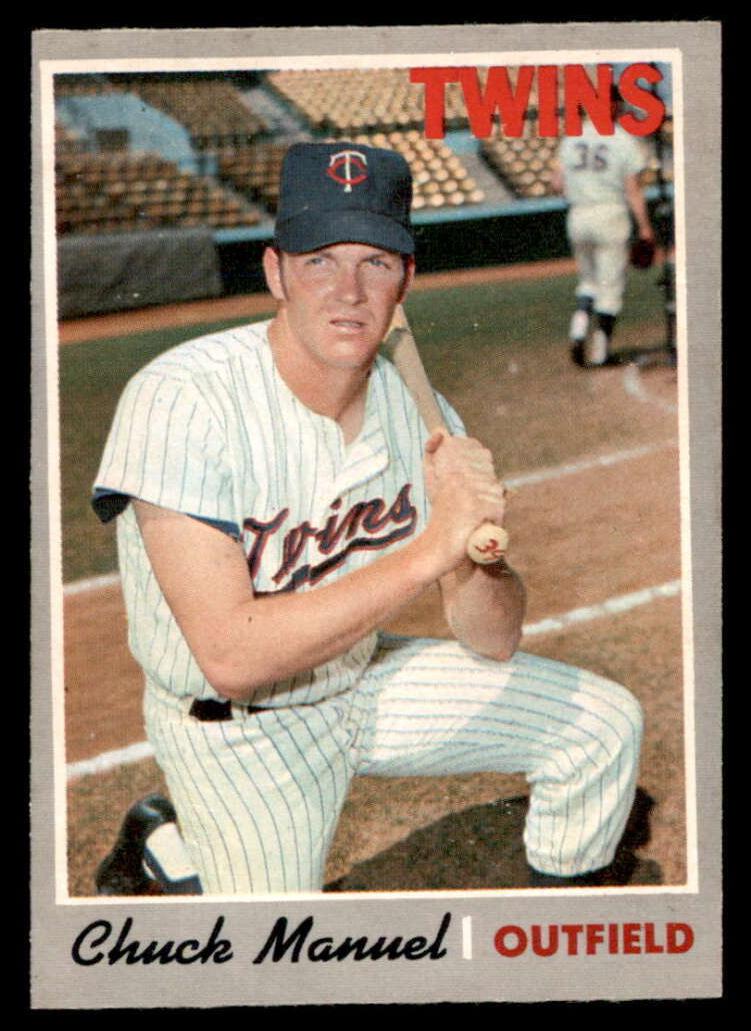1970 O-Pee-Chee Baseball Chuck Manuel #194