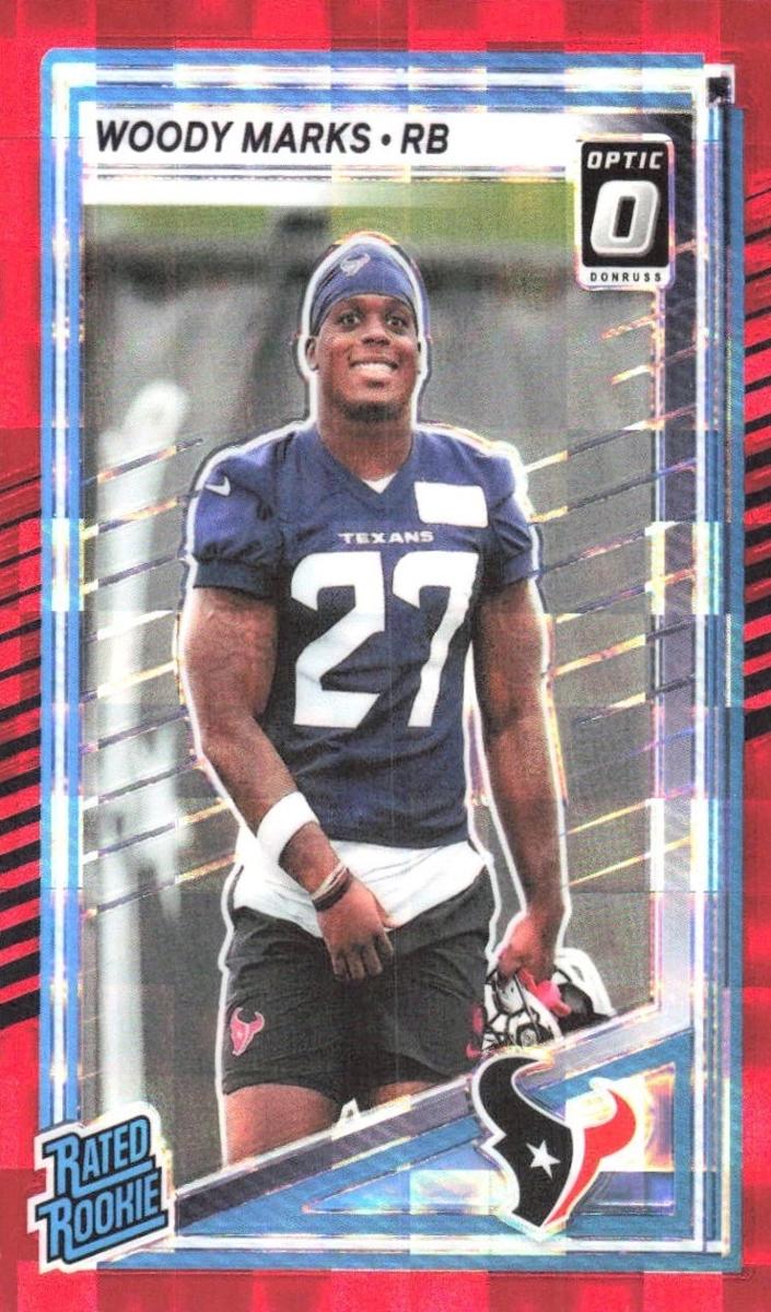 2025 Panini Donruss Football Red Pandora Woody Marks #377