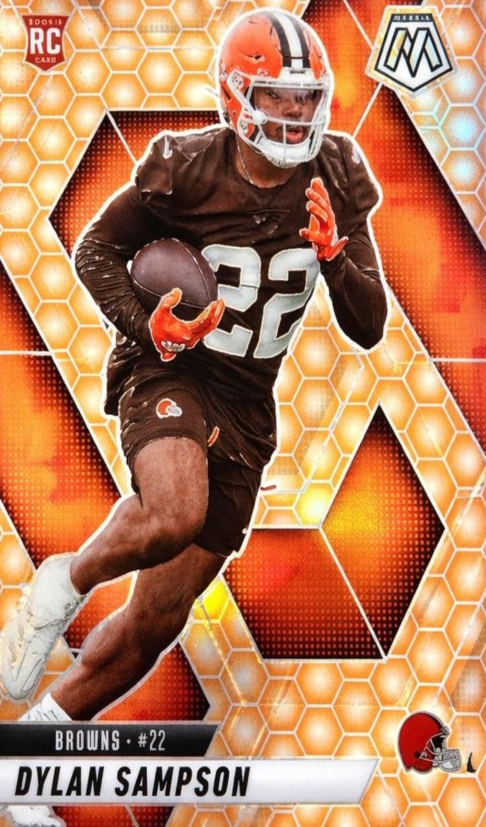 2025 Panini Mosaic Football Honeycomb Dylan Sampson #355 PSA 10