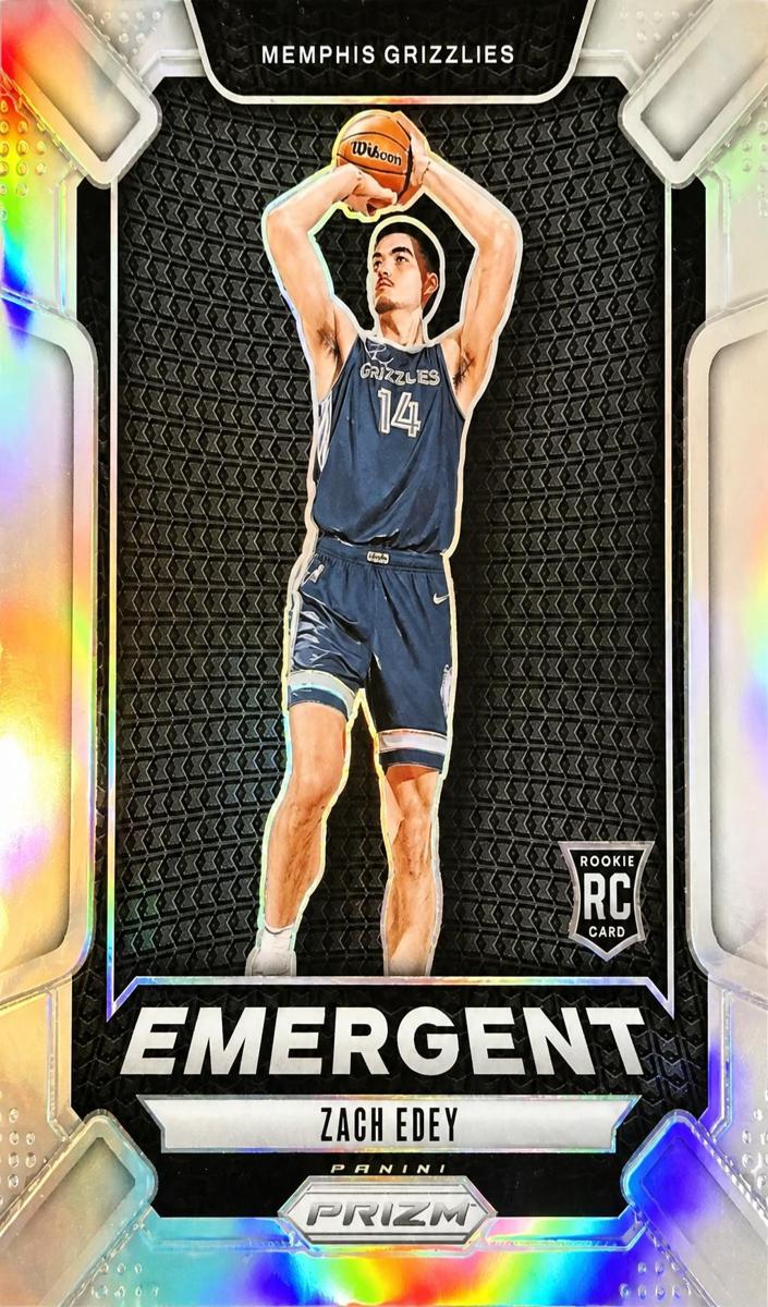 2024 Panini Prizm Basketball Silver Zach Edey #16