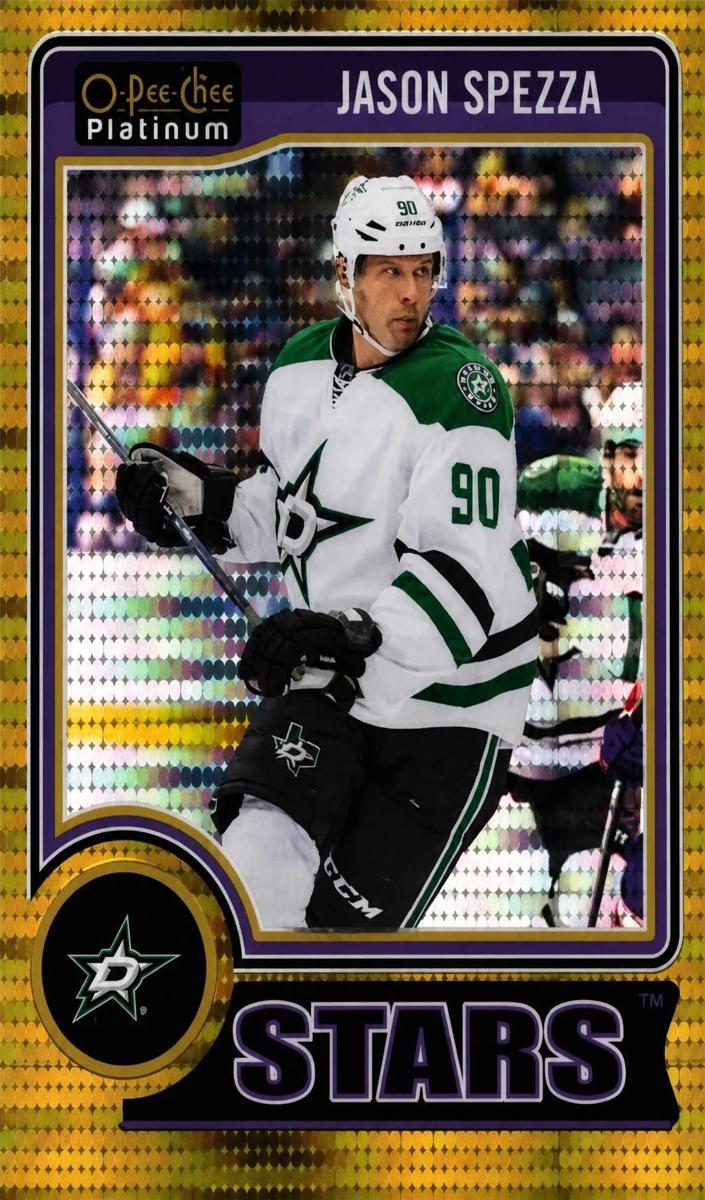 2014 O-Pee-Chee Platinum Hockey Seismic Gold Jason Spezza #60