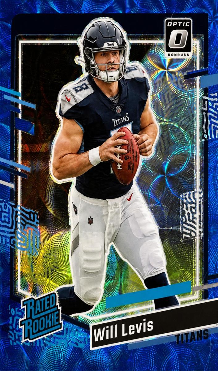 2023 Panini Donruss Football Blue Scope Will Levis #397