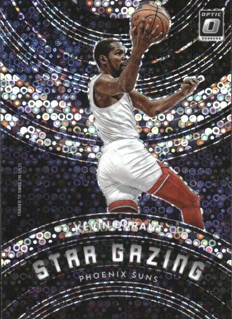 2022 Donruss Optic Basketball Holo Fast Break Kevin Durant #9