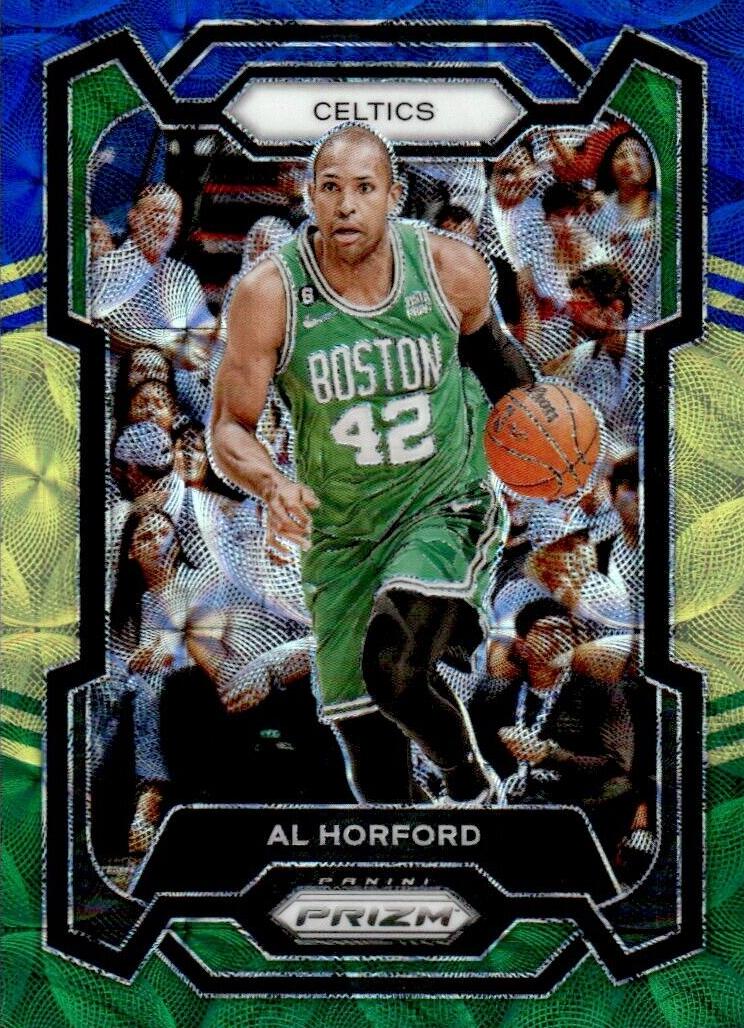 2023 Panini Prizm Basketball Choice Blue Yellow and Green Al Horford #236