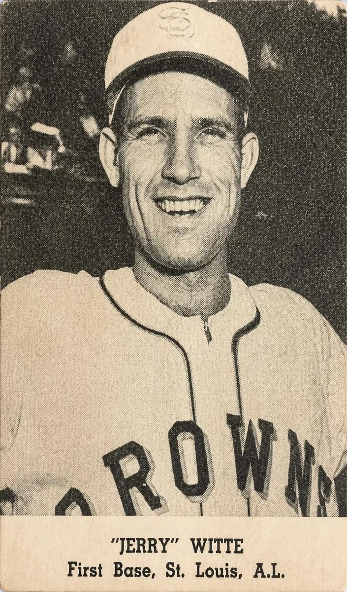 1947 Tip-Top Bread Baseball Jerry Witte #NNO