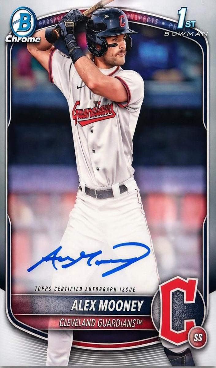 2025 Bowman Chrome Prospects Baseball Alex Mooney #CPA-AM PSA 9