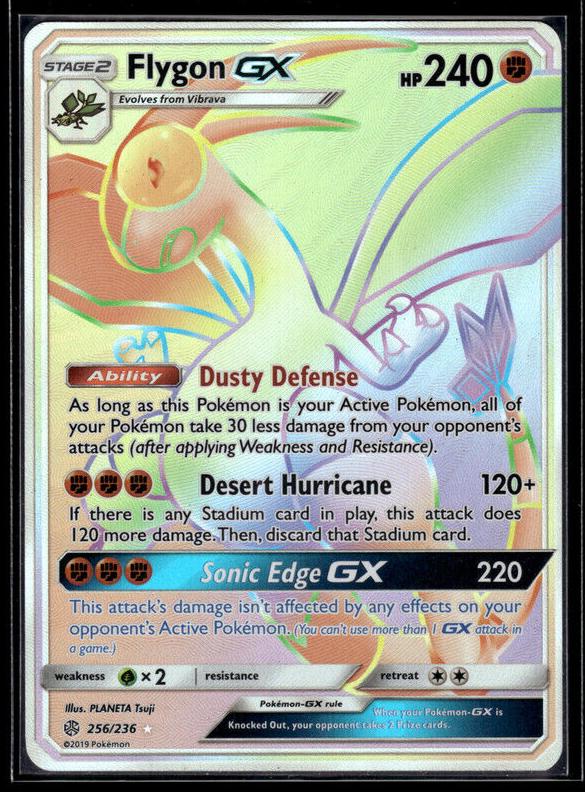 2019 Pokemon Sun & Moon Cosmic Eclipse Flygon #256 PSA 10