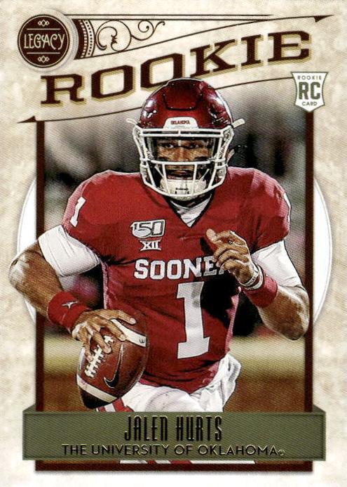 2020 Panini Legacy Football Jalen Hurts #142