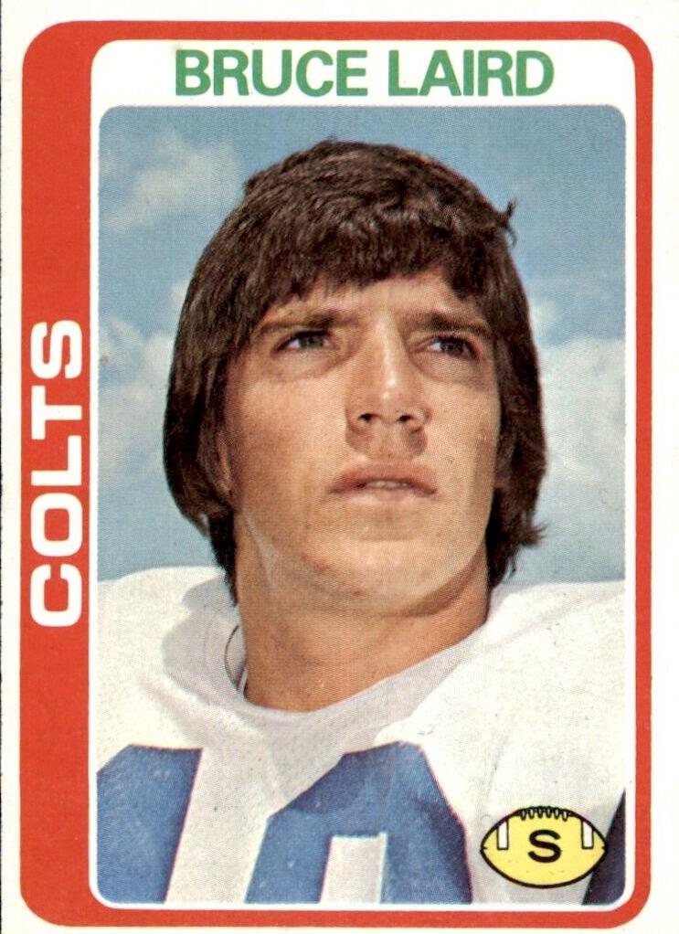 1978 Topps Football Bruce Laird #438 PSA 10