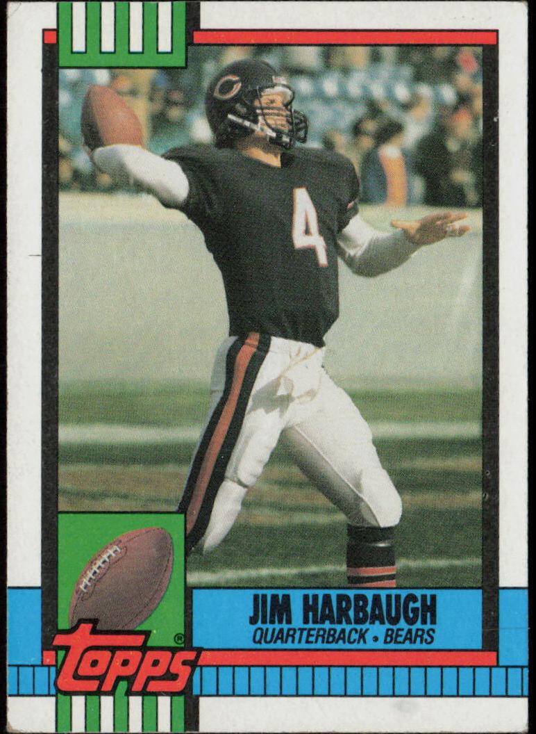 1990 Topps Football Jim Harbaugh #366