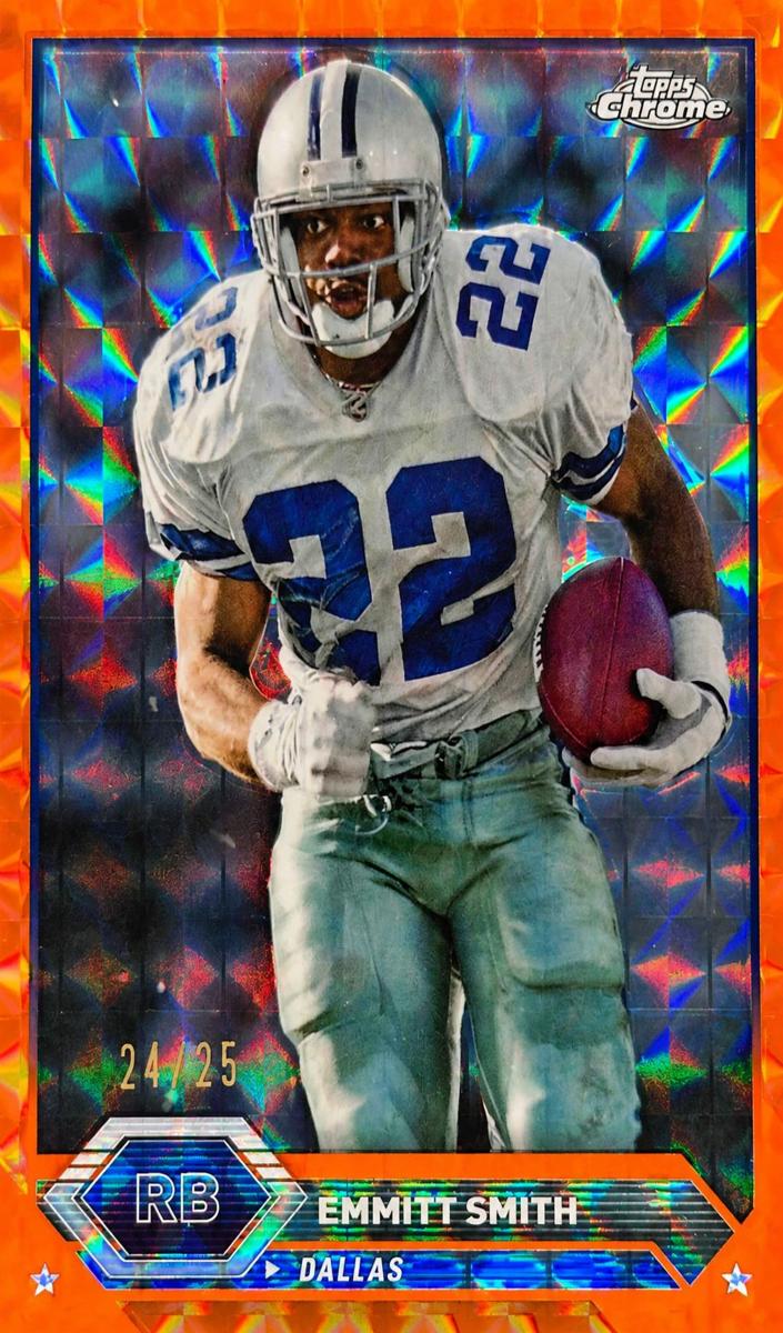 2023 Topps Composite Football Geometric Orange Emmitt Smith #6