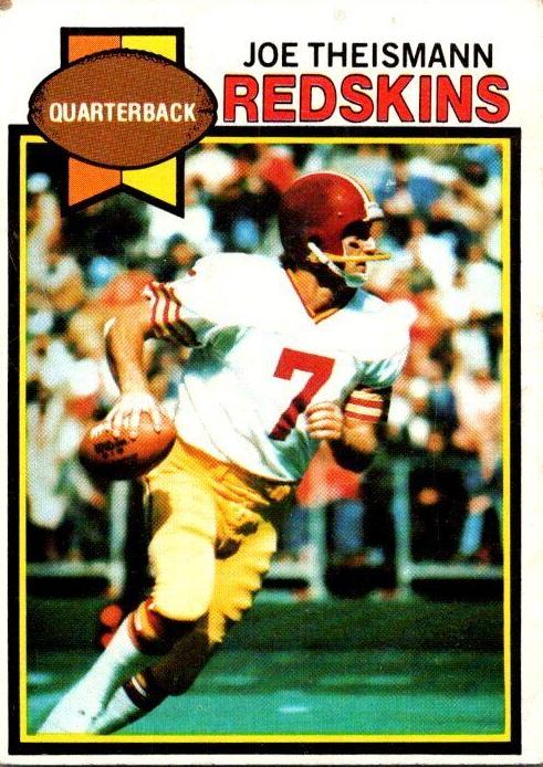 1979 Topps Football Joe Theismann #155