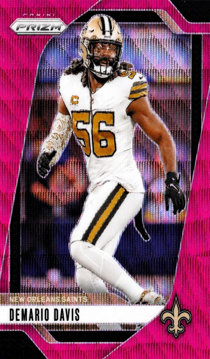 2024 Panini Prizm Football Pink Wave Demario Davis #207