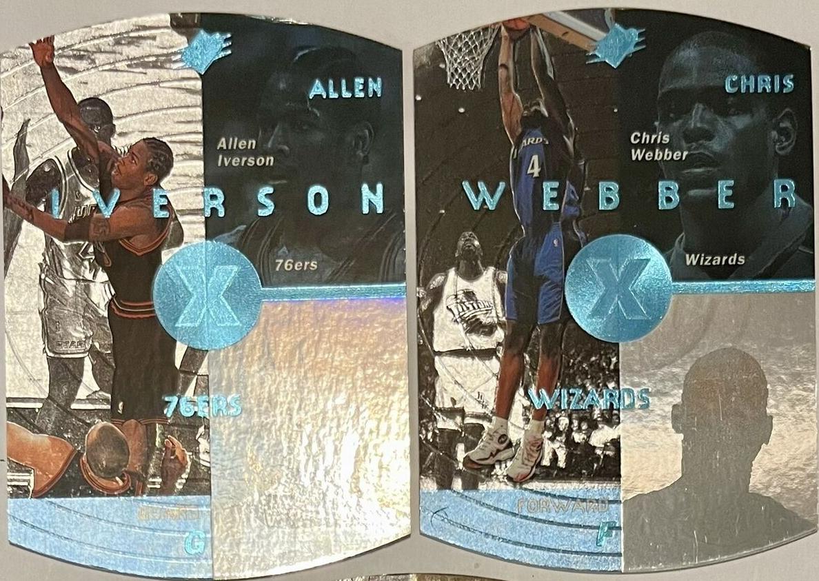 1997 SPx Basketball Sky Allen Iverson #30