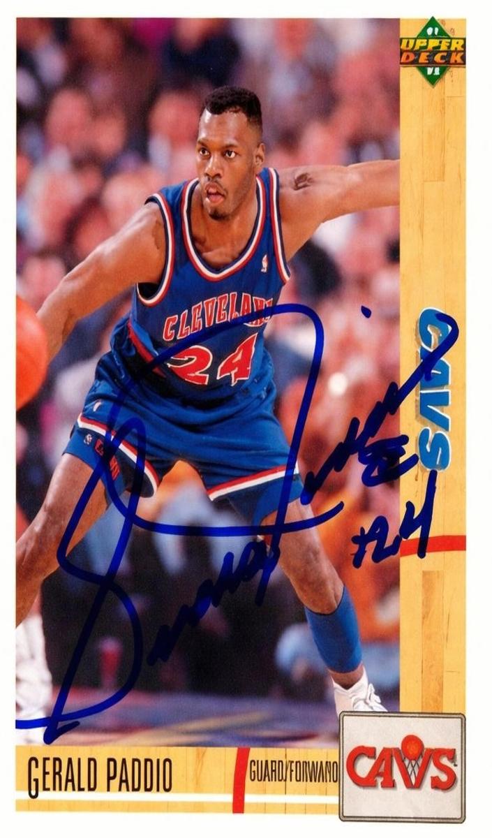 1991 Upper Deck Basketball Gerald Paddio #230 PSA 9