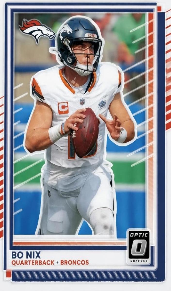 2025 Donruss Optic Football Bo Nix #31