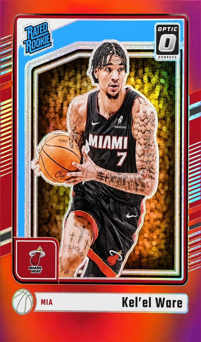 2024 Donruss Optic Basketball Red Kel'el Ware #280