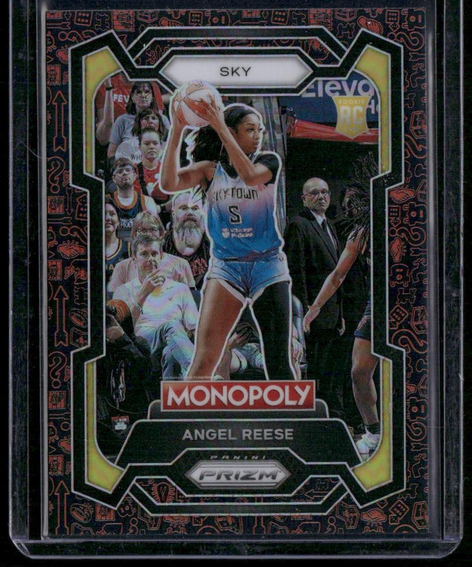 2024 Panini Prizm Monopoly WNBA Basketball Millionaire Club Angel Reese #68 PSA 9