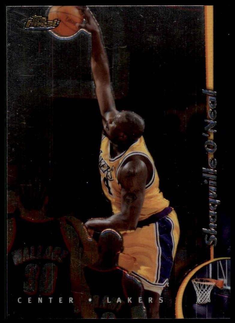 1998 Topps Finest Basketball Shaquille O'Neal #40