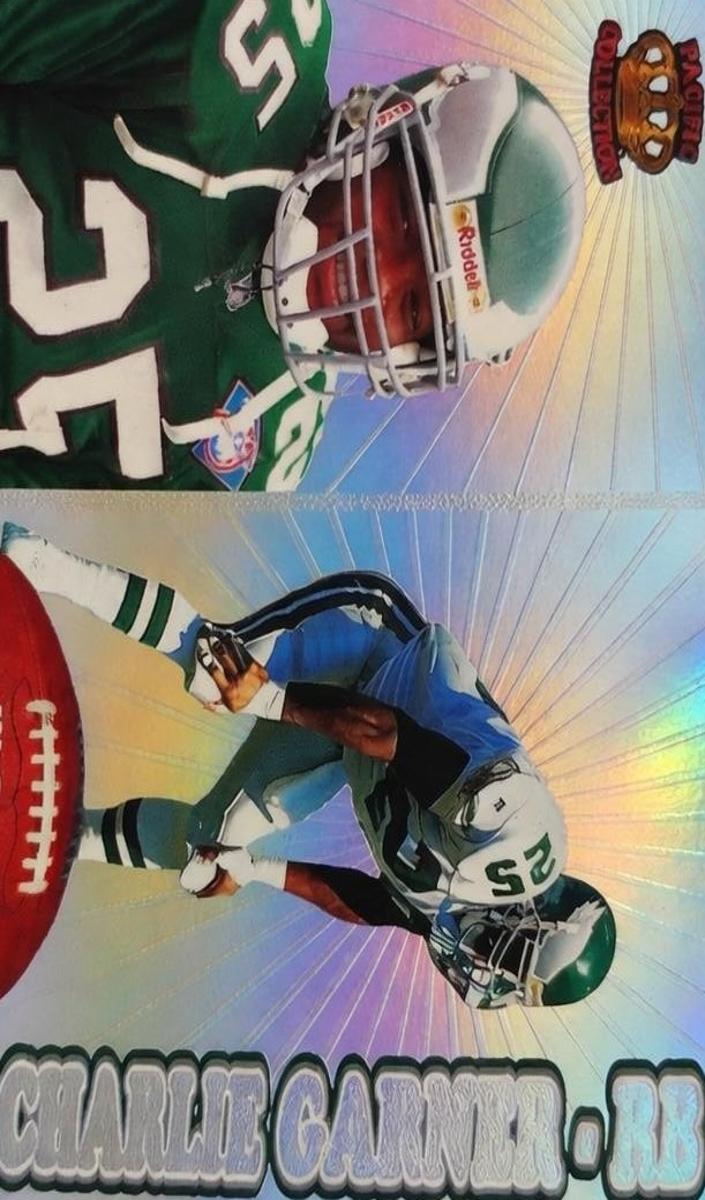 1995 Pacific Prisms Football Charlie Garner #67