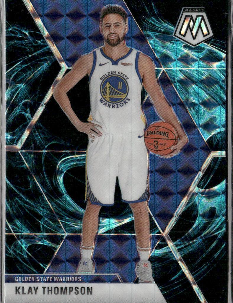 2019 Panini Mosaic Basketball Genesis Klay Thompson #80 PSA 9