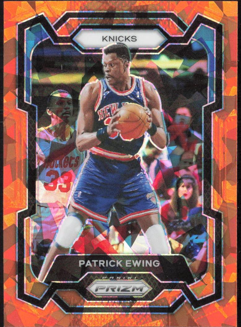 2023 Panini Prizm Basketball Orange Ice Patrick Ewing #188