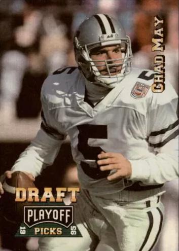1995 Playoff Prime Football Chad May #200