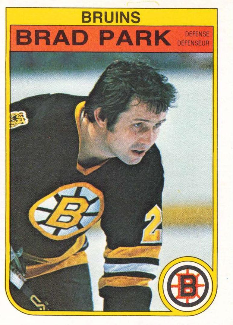 1982 O-Pee-Chee Hockey Brad Park #19 PSA 9