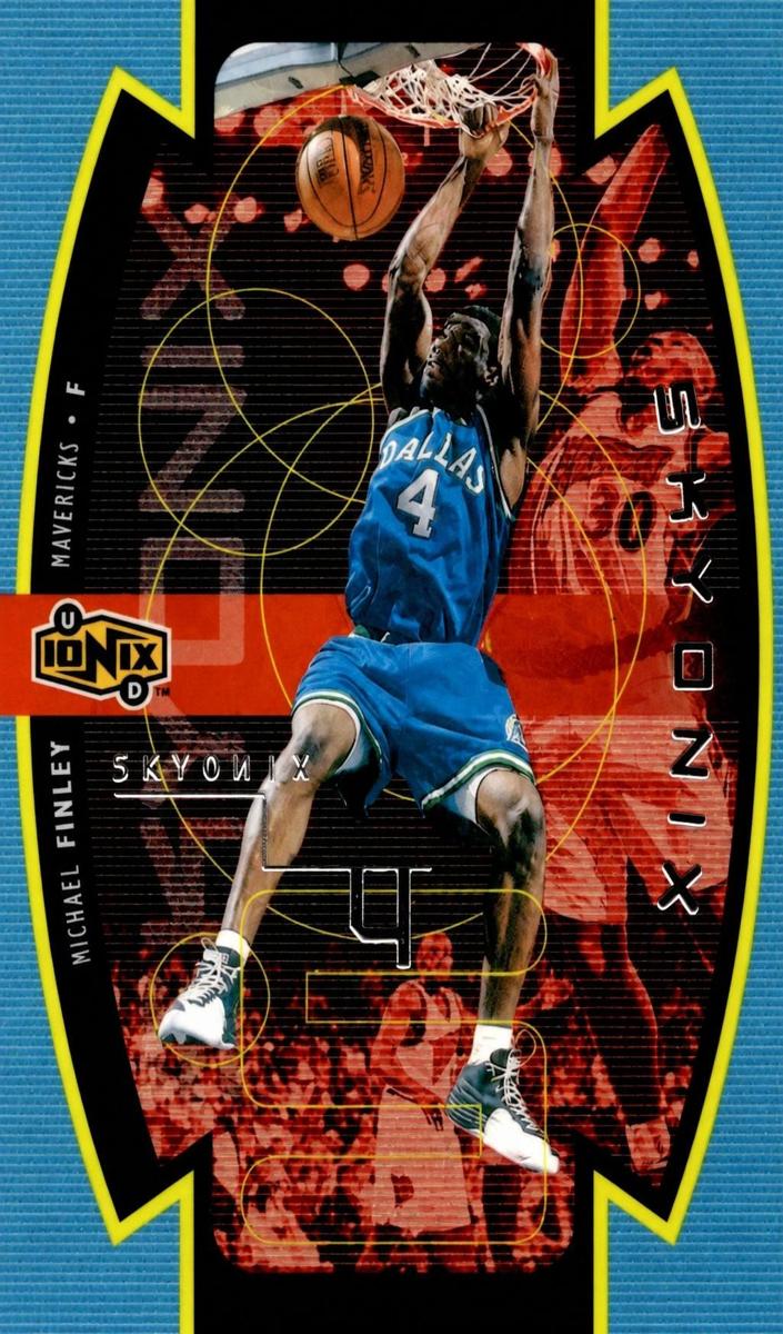 1998 Upper Deck Ionix Basketball Michael Finley #S12