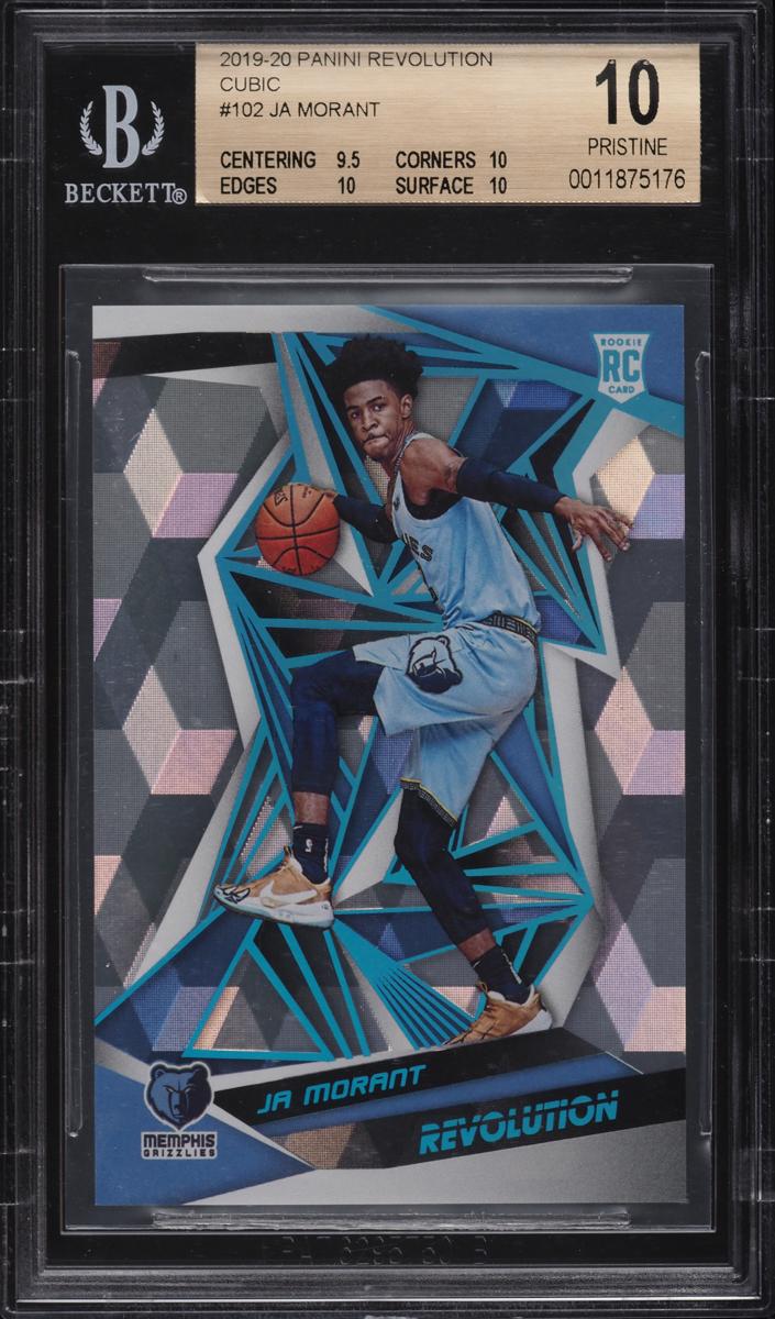 2019 Panini Revolution Basketball Cubic Ja Morant #102